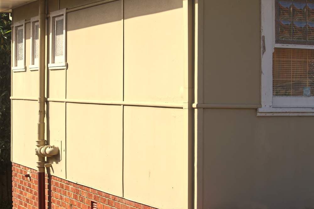 Wall with Utility Installations