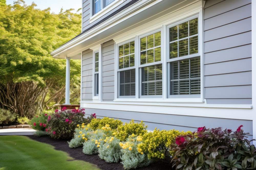 Beautiful Home Exterior with siding