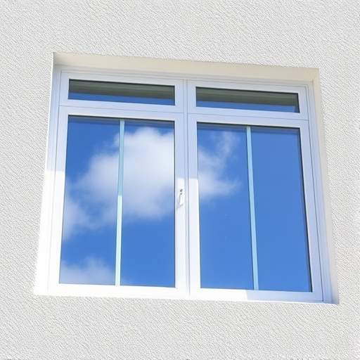 modern uPVC window