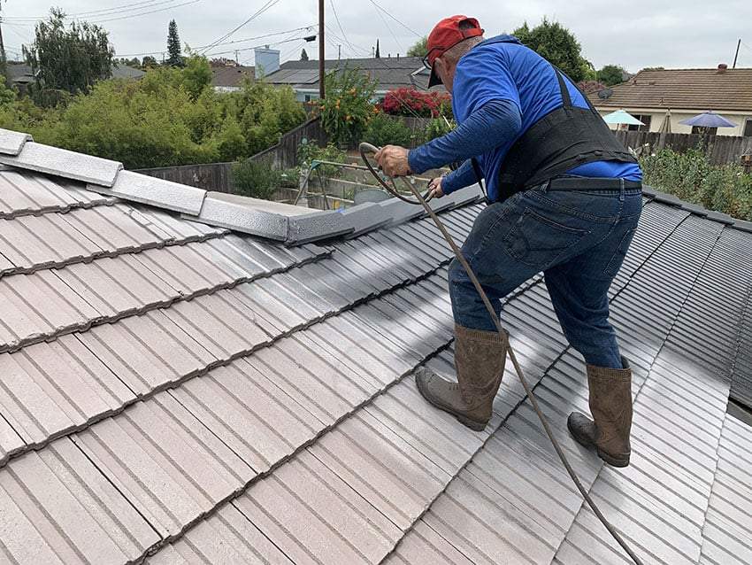 roof shingles paint
